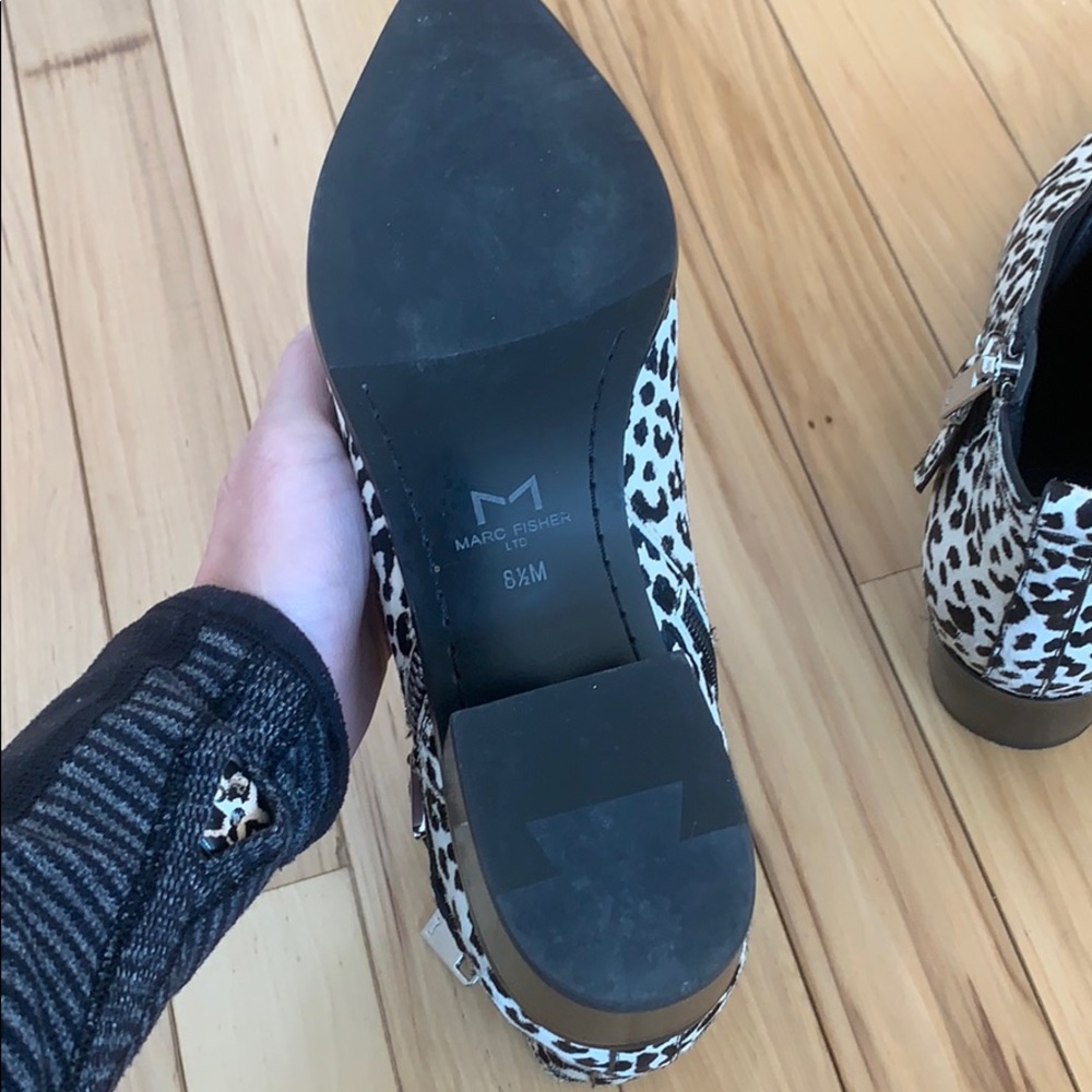 Marc Fisher Ltd Leopard Print Booties - image 7